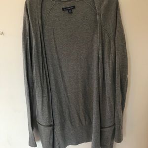 Grey cardigan